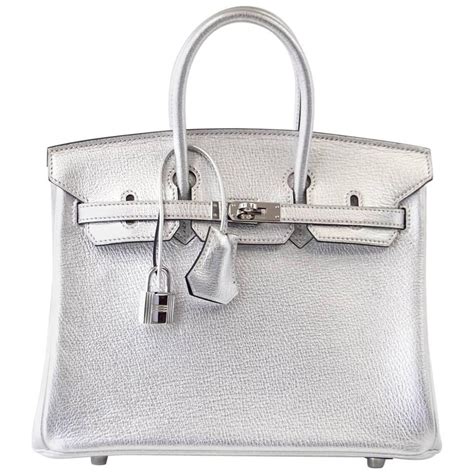 hermes birkin silver|pre owned hermes birkin bags.